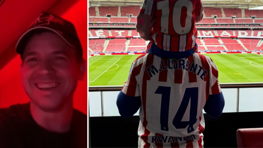 Dabiz Muñoz, chef y seguidor del Atlético de Madrid