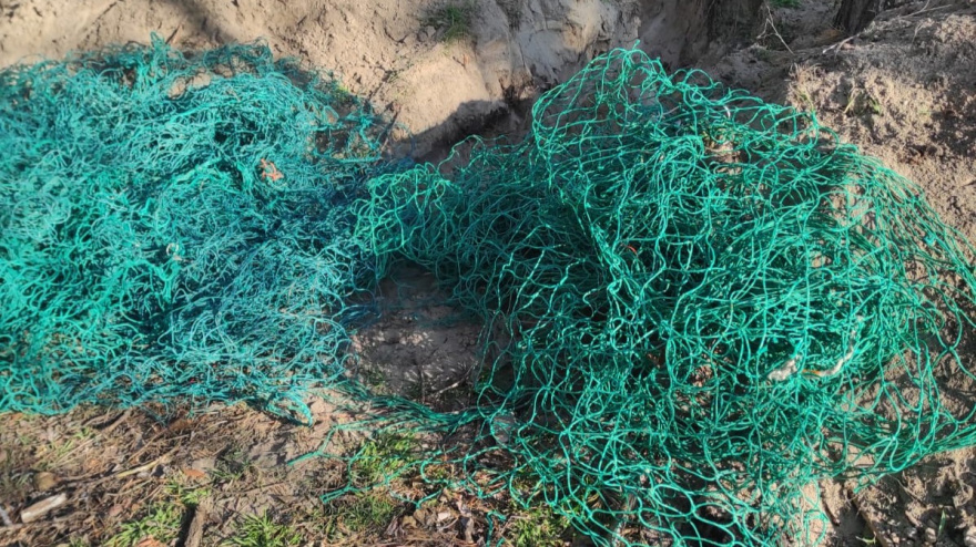 Redes desechadas por los pescadores de Asturias utilizadas como escudos anti-drones en Ucrania