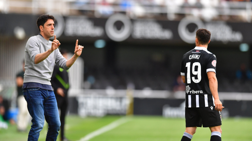 Íñigo en el último partido en casa