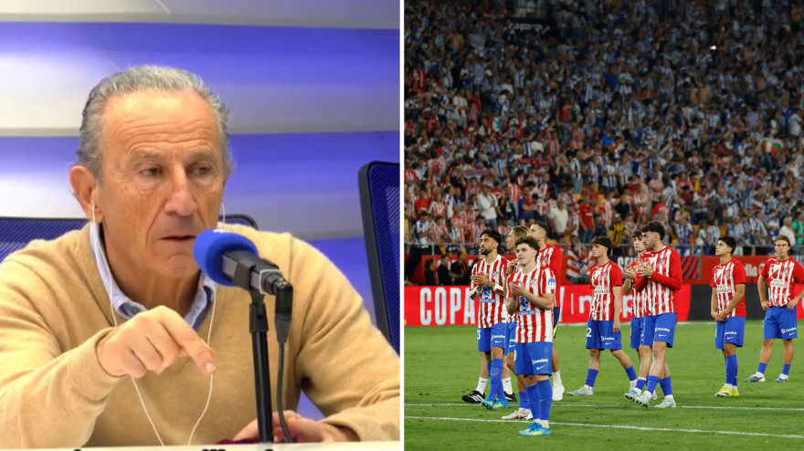 Petón, ante el temor de que la derrota en la final de la Copa del Rey pueda afectar al Atlético de Madrid en la Champions League