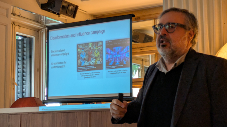 El director técnico para España y Portugal de Check Point, Eusebio Nieva