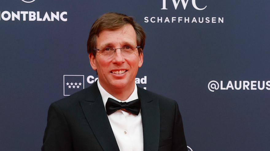 José Luis Martínez-Almeida, alcalde de Madrid, en los premios Laureus del deporte