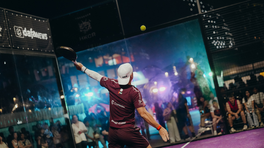 Un jugador durante el Grand Slam