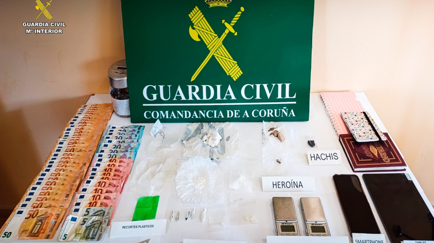 Droga intervenida en la Operación ZAGUANES II