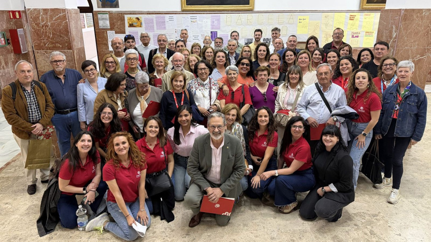 Participantes en la Jornada de Formación Social de Cáritas