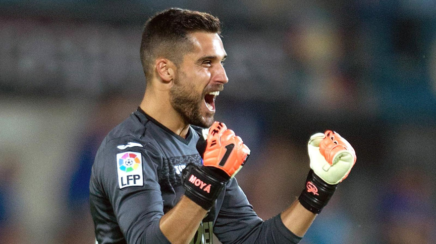 Moyá jugó dos temporadas en el Valencia CF