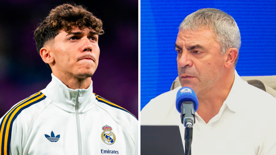 Thiago Pitarch y Manolo Sanchís