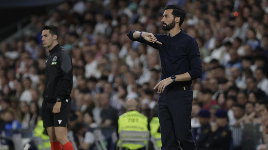 Álvaro Arbeloa, entrenador del Real Madrid