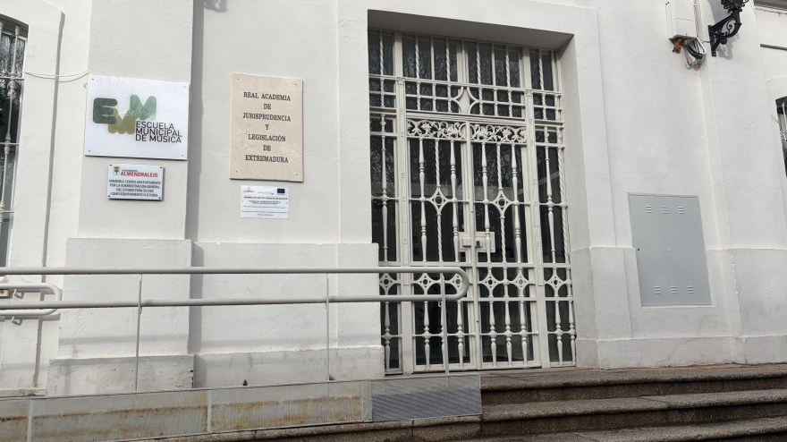 Sede de la Real Academia de Jurisprudencia y Legislación de Extremadura, que se encuentra en Almendralejo
