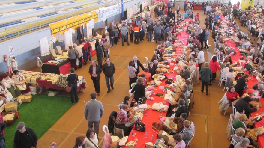 Foto de archivo de un encuentro previo en el pabellón de San Valentín