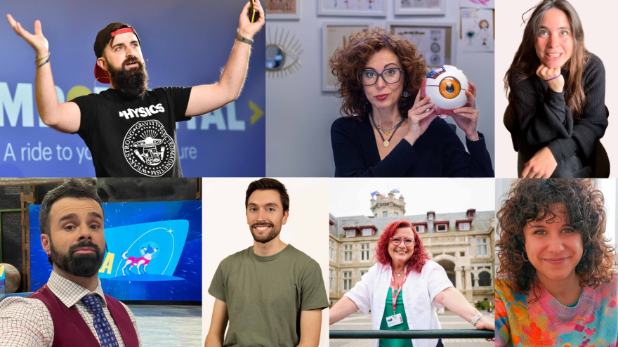 Protagonistas del espectáculo ‘Science Late Night’