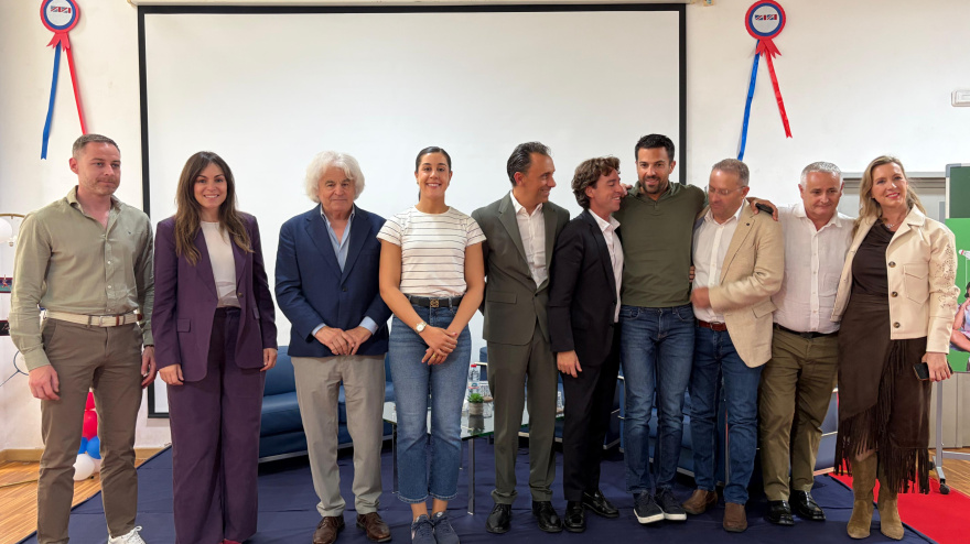 Carolina Marín compartió experiencias en el Colegio Montepinar