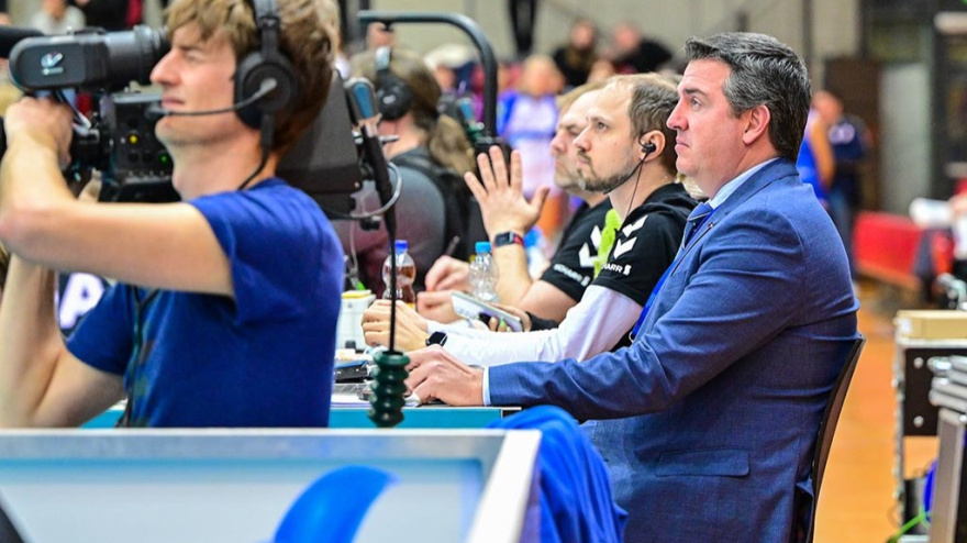 David Gil, entrenador del Heidelberg de voleibol