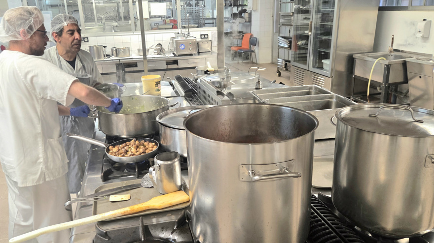 Cocina del Hospital Río Carrión de Palencia