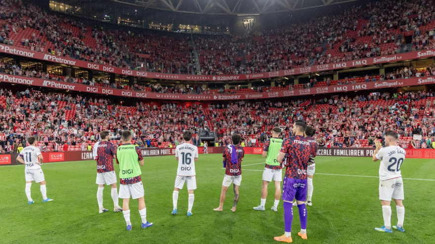 Osasuna en San Mamés