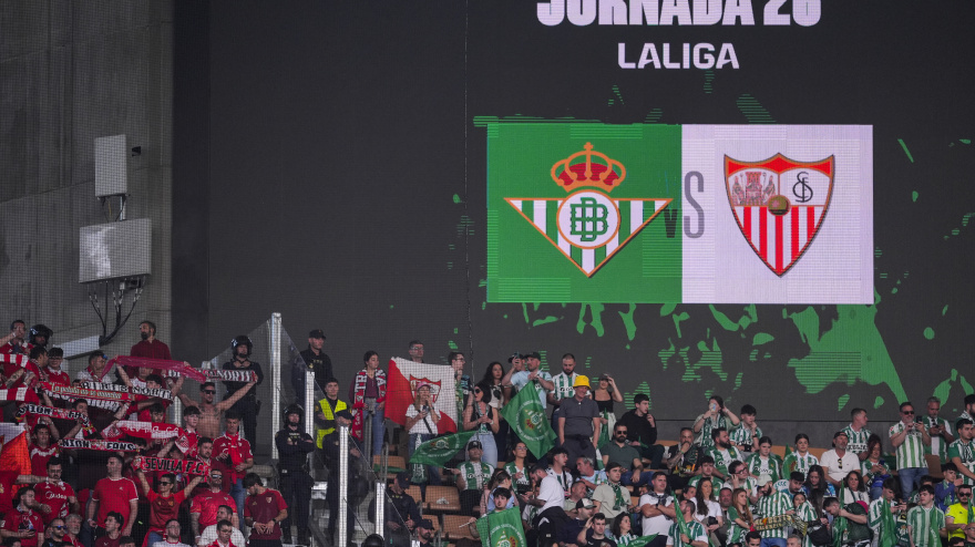 Derbi entre el Betis y el Sevilla
