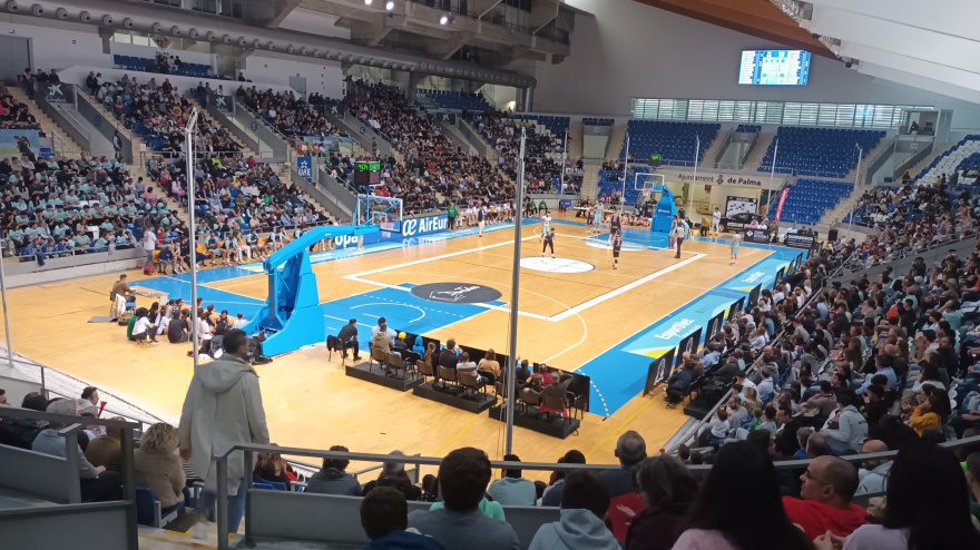 Son Moix en el último derbi