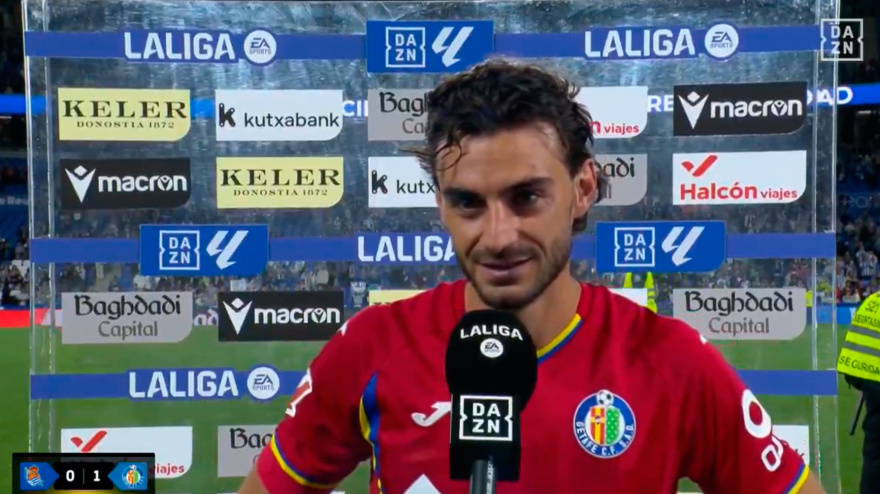 Juan Iglesias aseguró ante los medios que Mikel Oyarzabal le había insultado y se desató la polémica.