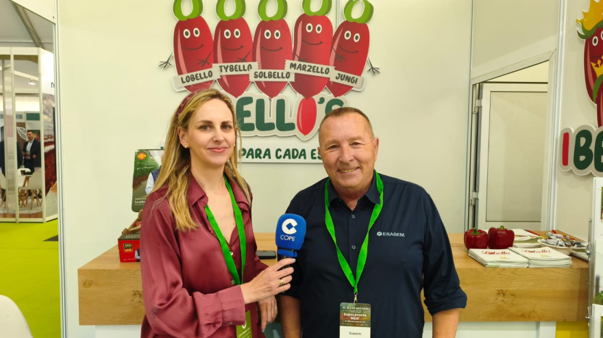 Esasem presenta en ExpoLevante sus nuevas variedades de pimiento y tomate resistentes a plagas
