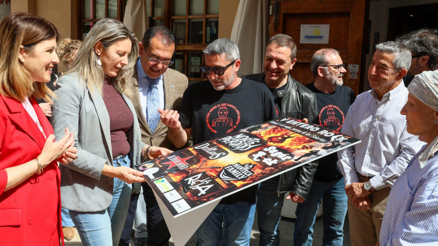 Momento de la presentación del Entero Rock