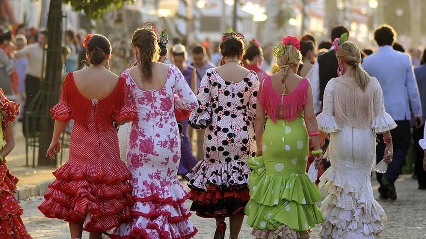 Feria de abril en Valencia