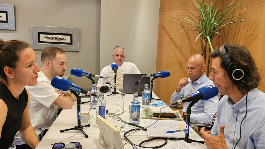 María España y Alberto Antuña