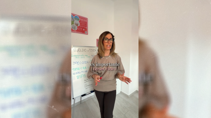 Loli Torre durante el video