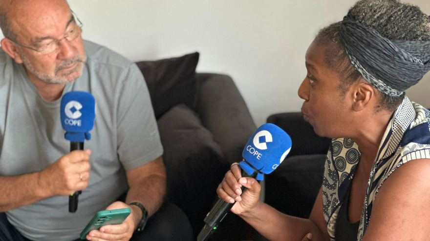 Ángel Expósito y Sesé Sité, socióloga