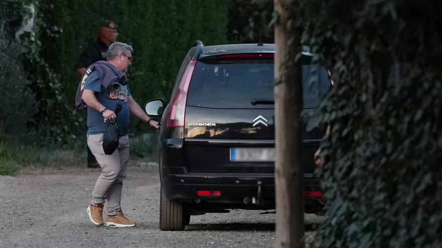 El principal sospechoso y acusado de la muerte de Esther López, Óscar S.M, a 16 de abril de 2026, en Traspinedo, Valladolid, Castilla y León (España)