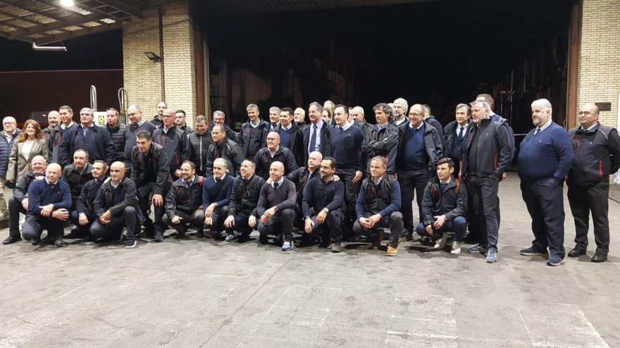 Los 45 conductores burgaleses ya están en Madrid