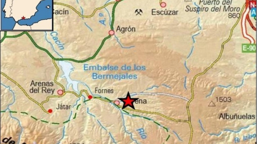 Registrado un terremoto de 3,5 con epicentro en Jayena que no provoca daños.Un terremoto de magnitud 3,5 con epicentro en Jayena (Granada) ha sido sentido esta madrugada por la población, aunque sin provocar daños, según ha informado el 112, perteneciente a la Agencia de Emergencias de Andalucía, adscrita a la Consejería de Sanidad, Presidencia y Emergencias de la Junta.POLITICA JUNTA DE ANDALUCIA
