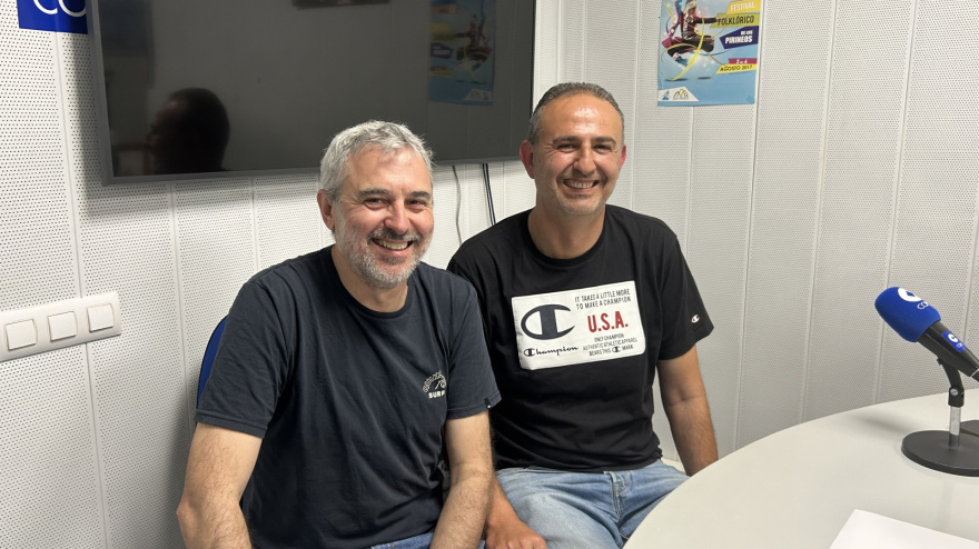 Carlos Iralde y Nacho Biota