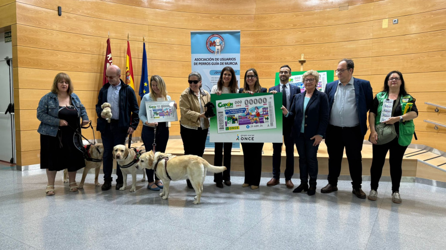 Cupón de la ONCE perros guía
