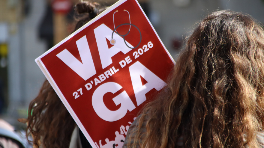 Huelga médica en Cataluña