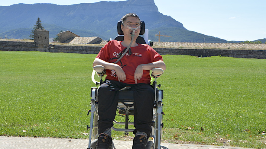 Quique Grávalos en la Ciudadela de Jaca