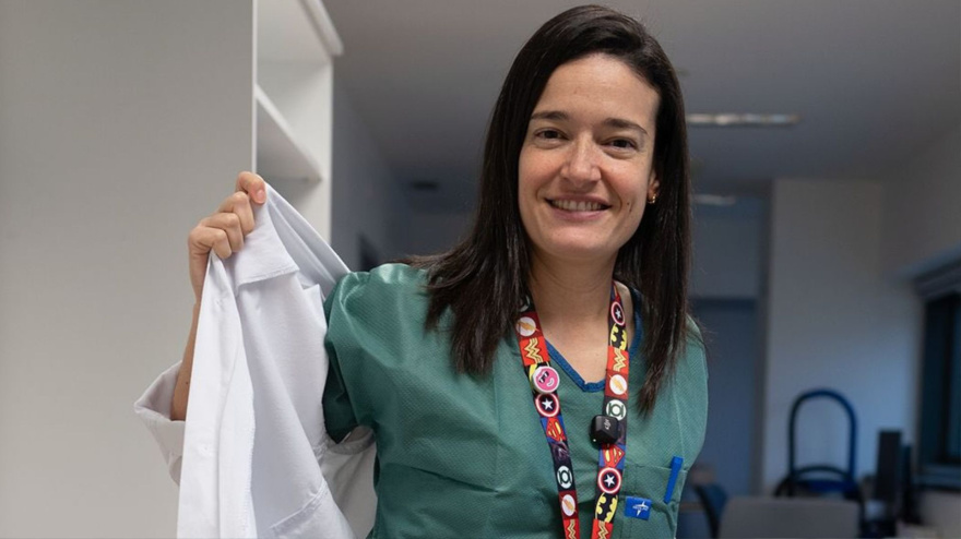 Inés Moreno, traumatóloga