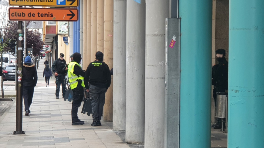 Operativo antidroga en Ribadeo
