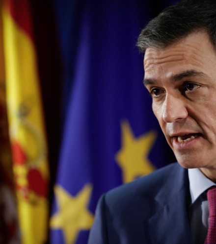 Rueda de prensa con el Presidente del Gobierno de España Pedro Sanchez