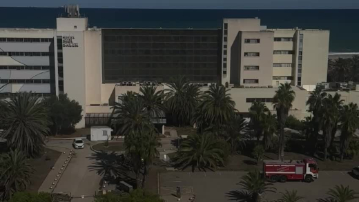 Incendio en el hotel Sidi Saler