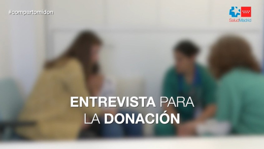 Entrevista donación