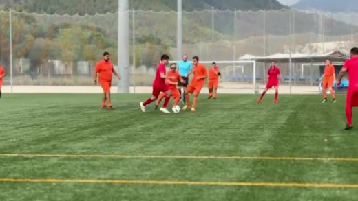 Partido fútbol personas sin hogar