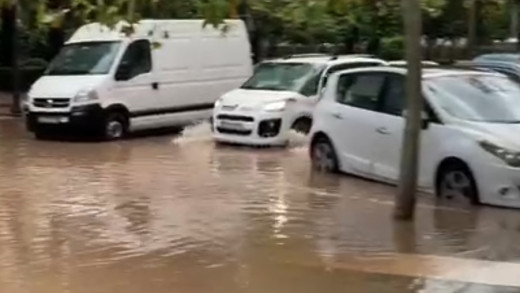 Lluvias en Castellón