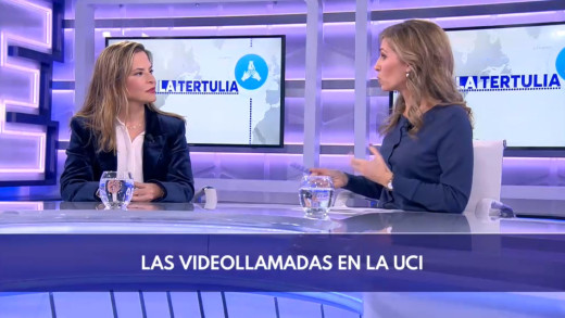 La Doctora Victoria Trasmonte durante la entrevista en 'Ecclesia al Día'