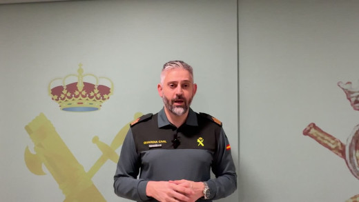 Alberto González, jefe del equipo Arroba de la Guardia Civil de A Coruña