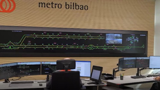 Instalaciones de Metro Bilbao en Ariz