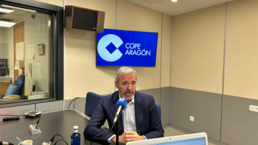 Jorge Azcón ha pasado este martes por los micrófonos de COPE Aragón.