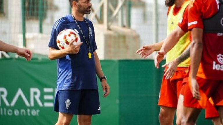 Fran Fernández, entrenador del Real Murcia