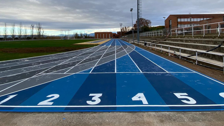 Homologadas las Pistas de Atletismo "Nelson Mandela" en Tudela