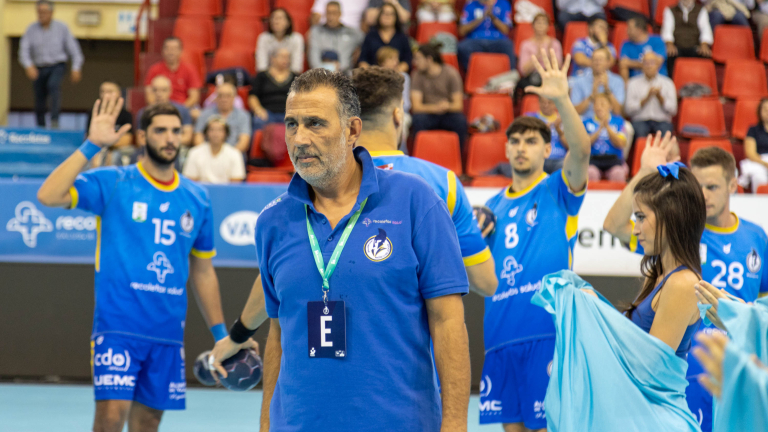 Pisonero durante un partido en Huerta del Rey