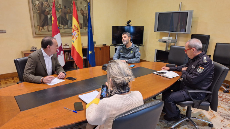 Reunión de coordinación semanal con las FCSE de Zamora